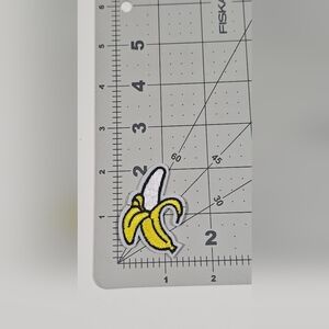 Banana Iron On Patch Embroidered Applique Patches Sew on